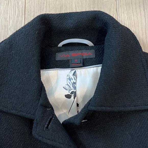 Via Spiga Women’s Belted Coat - Picture 3 of 7